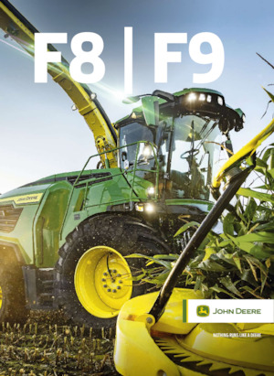 Sklízecí řezačky - pohon na 4 kola John Deere F9 1000