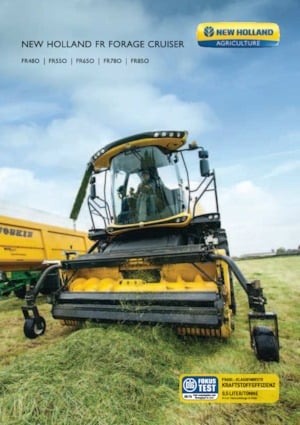 Sklízecí řezačky - pohon na 4 kola New Holland FR 550