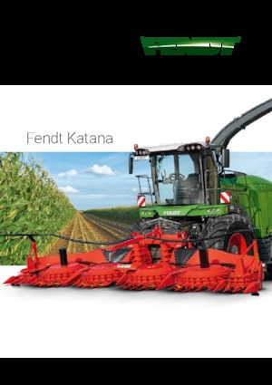 Sklízecí řezačky - pohon na 4 kola Fendt Katana 650