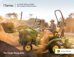 Komunální traktory John Deere 1023E