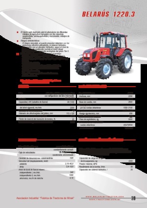Traktory 4WD Belarus 1220.3