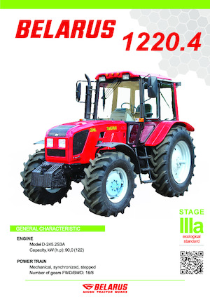Traktory 4WD Belarus 1220.4