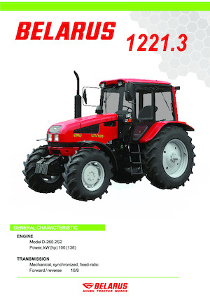 Traktory 4WD Belarus 1221.3