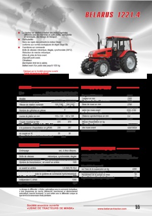 Traktory 4WD Belarus 1221.4