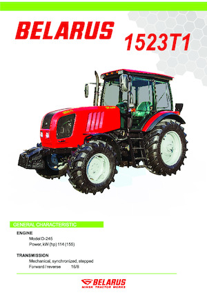 Traktory 4WD Belarus 1523Т1