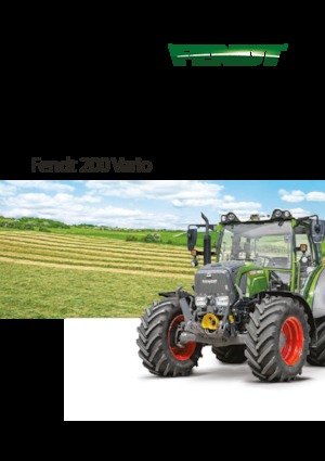 Traktory 4WD Fendt 211 S Vario