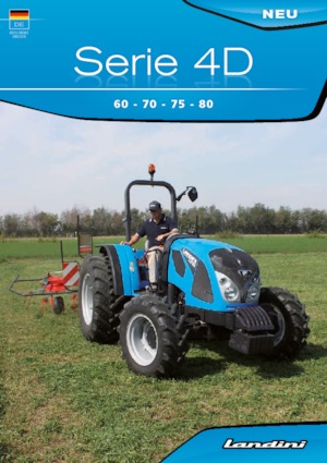 Traktory 4WD Landini 4-075D T3