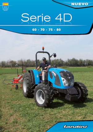 Traktory 4WD Landini 4-075D T3
