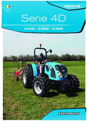 Traktory 4WD Landini DT 4-090D