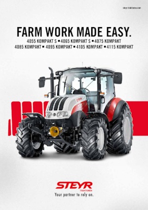 Traktory 4WD Steyr 4065 Kompakt S Basis