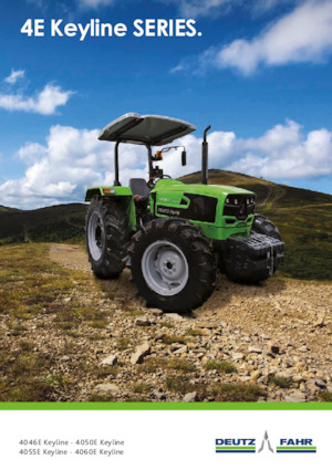 Traktory 4WD DEUTZ-FAHR 4055E Keyline