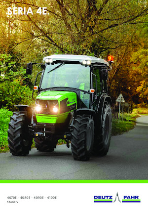 Traktory 4WD DEUTZ-FAHR 4080 E