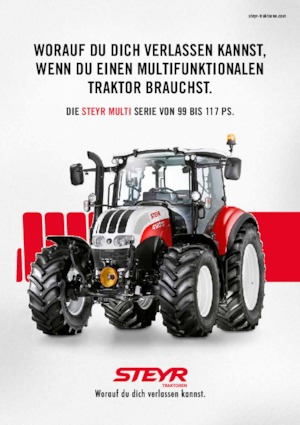 Traktory 4WD Steyr 4110 Multi Basis