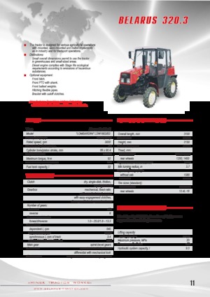 Traktory 4WD Belarus 422