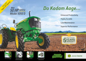 Traktory 4WD John Deere 5050