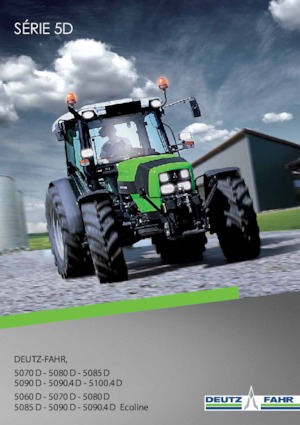 Traktory 4WD DEUTZ-FAHR 5080 D Ecoline