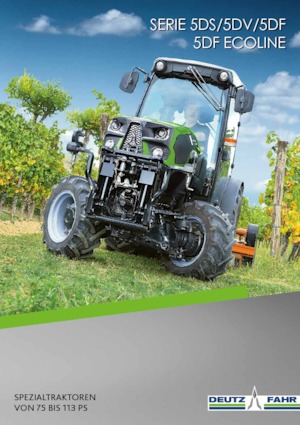 Pásové traktory DEUTZ-FAHR 5100 DF Ecoline