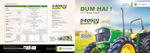Traktory 4WD John Deere 5405 TREM-III