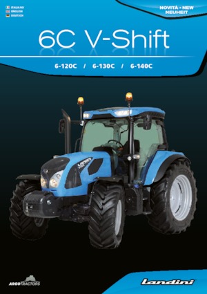 Traktory 4WD Landini 6-130C