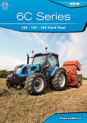 Traktory 4WD Landini 6-135 CLS