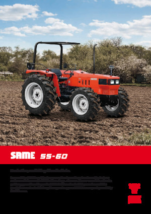 Traktory 4WD SAME 55