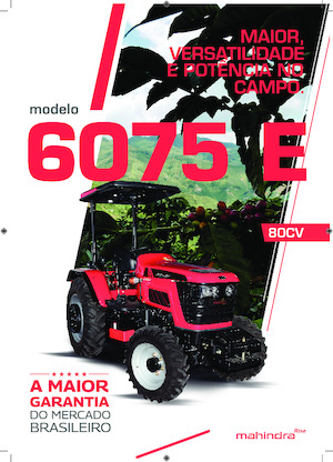 Traktory 4WD Mahindra 6075E