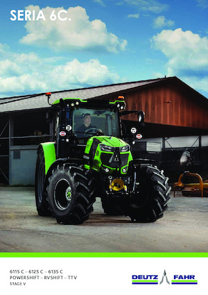 Traktory 4WD DEUTZ-FAHR 6135 C TTV 