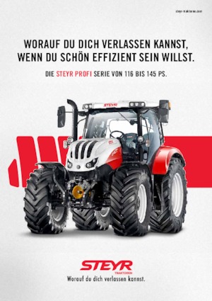Komunální traktory Steyr 4115 Profi