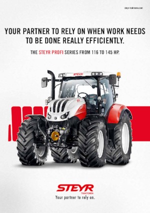 Komunální traktory Steyr 4145 Profi Classic Basis