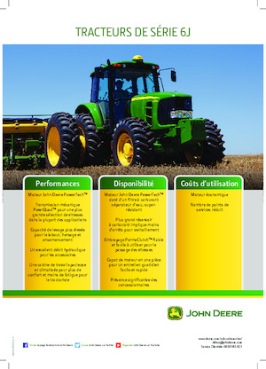 Traktory 4WD John Deere 6150J