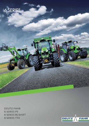 Traktory 4WD DEUTZ-FAHR 6155 Agrotron