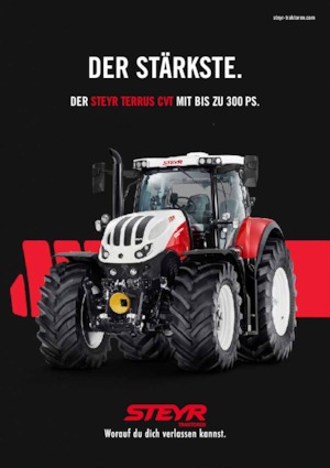 Traktory 4WD Steyr 6250 Terrus CVT Basis