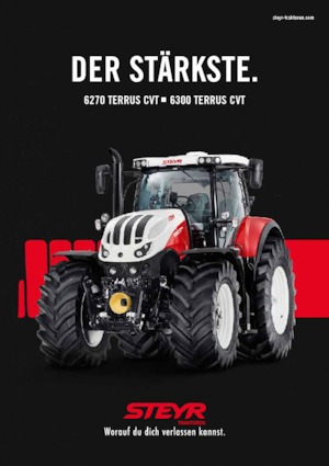 Traktory 4WD Steyr 6300 Terrus CVT Basis