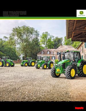 Traktory 4WD John Deere 6M 175