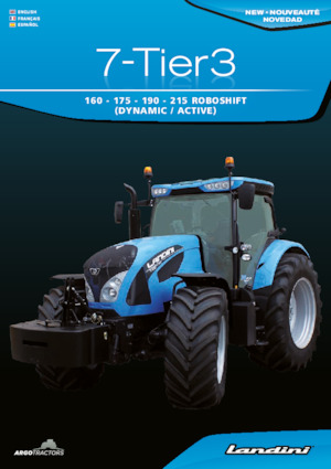 Traktory 4WD Landini 7-160 Roboshift