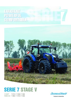Traktory 4WD Landini 7-240 V-Shift 
