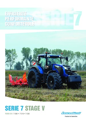 Traktory 4WD Landini 7-240 V-Shift 