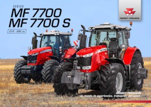 Traktory 4WD Massey Ferguson 7722
