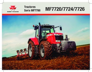 Traktory 4WD Massey Ferguson 7726