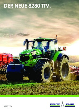 Traktory 4WD DEUTZ-FAHR 8280 Agrotron TTV