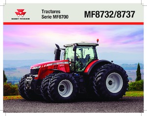 Traktory 4WD Massey Ferguson 8732	