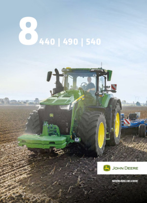 Traktory 4WD John Deere 8R 440  