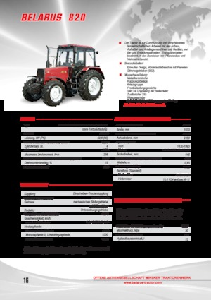 Traktory 4WD Belarus 922.4