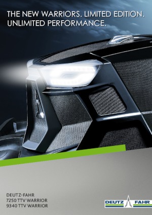 Traktory 4WD DEUTZ-FAHR 9340 TTV Warrior