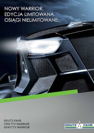Traktory 4WD DEUTZ-FAHR 9340 TTV Warrior