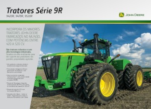 Traktory 4WD John Deere 9520R