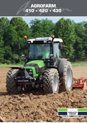 Traktory 4WD DEUTZ-FAHR Agrofarm 420 TTV