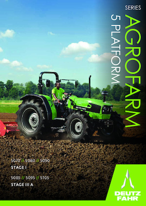 Traktory 4WD DEUTZ-FAHR Agrofarm 5095
