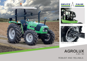Traktory 4WD DEUTZ-FAHR Agrolux 4.80
