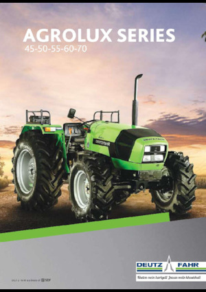 Traktory 4WD DEUTZ-FAHR Agrolux 50